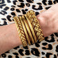 Pulsera Pan de Oro 2 Trenzas