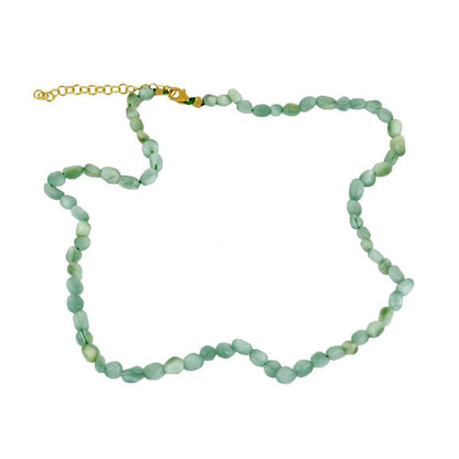 Collar Larimar Verde - Purpuritadesign