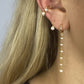 Pendientes Cascata Perlas