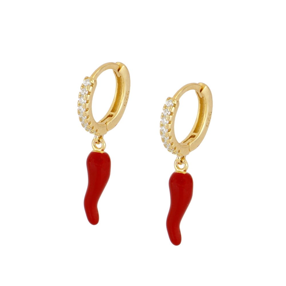 pendientes pimiento