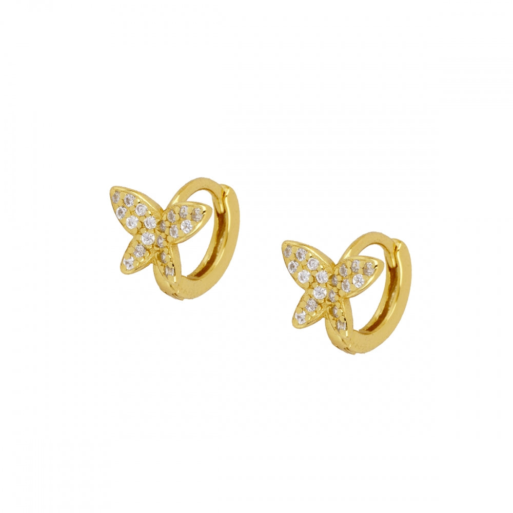 Pendientes Aro Mariposa