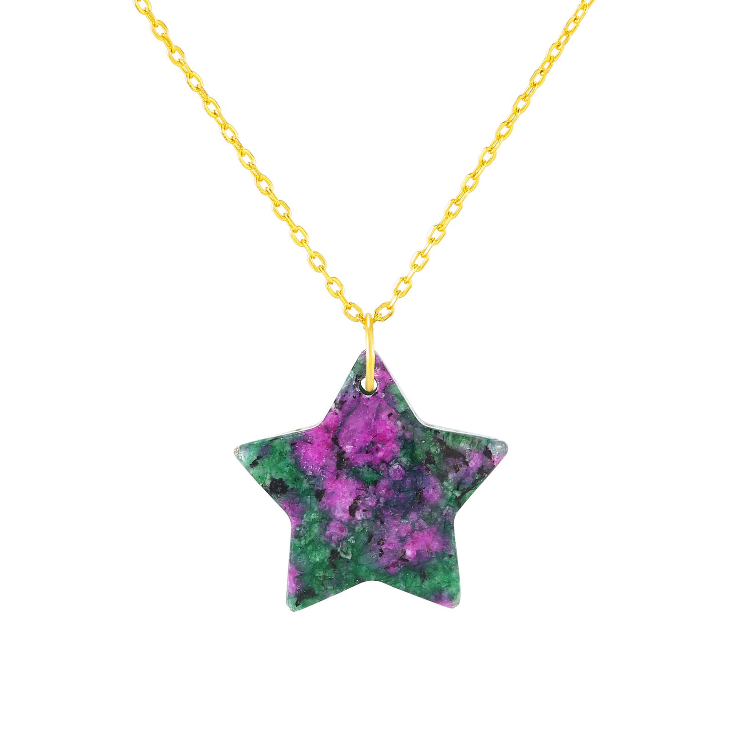 Star Mineral Necklace