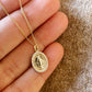 Virgin of Guadalupe Zirconite Necklace