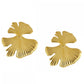 Pendientes Ginkgo